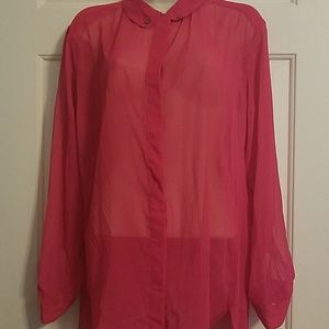 Two by Vince Camuto See-through Top